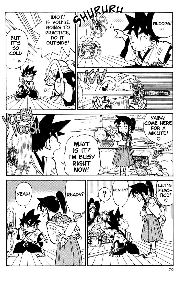 Yaiba Chapter 23 page 14 - Chapter 23: Birth of a Killer Technique