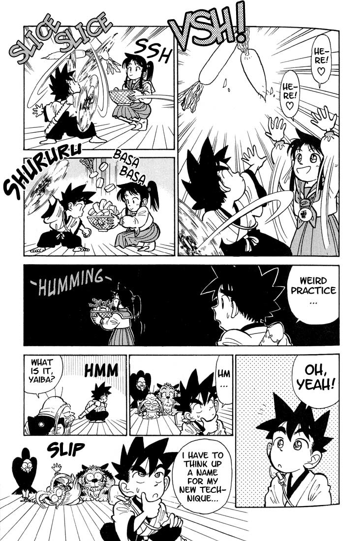 Yaiba Chapter 23 page 15 - Chapter 23: Birth of a Killer Technique