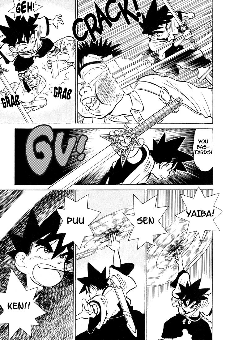 Yaiba Chapter 25 page 15 - Chapter 25: The Suspicious Village