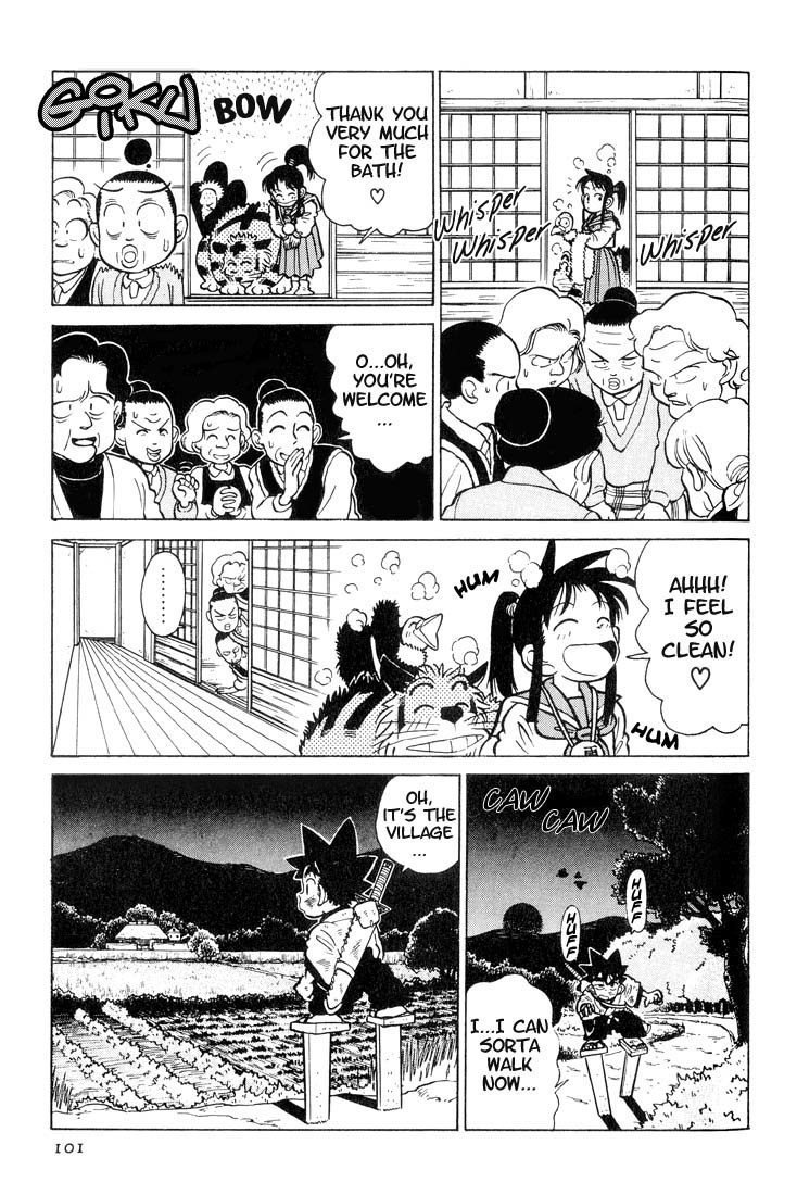 Yaiba Chapter 25 page 9 - Chapter 25: The Suspicious Village