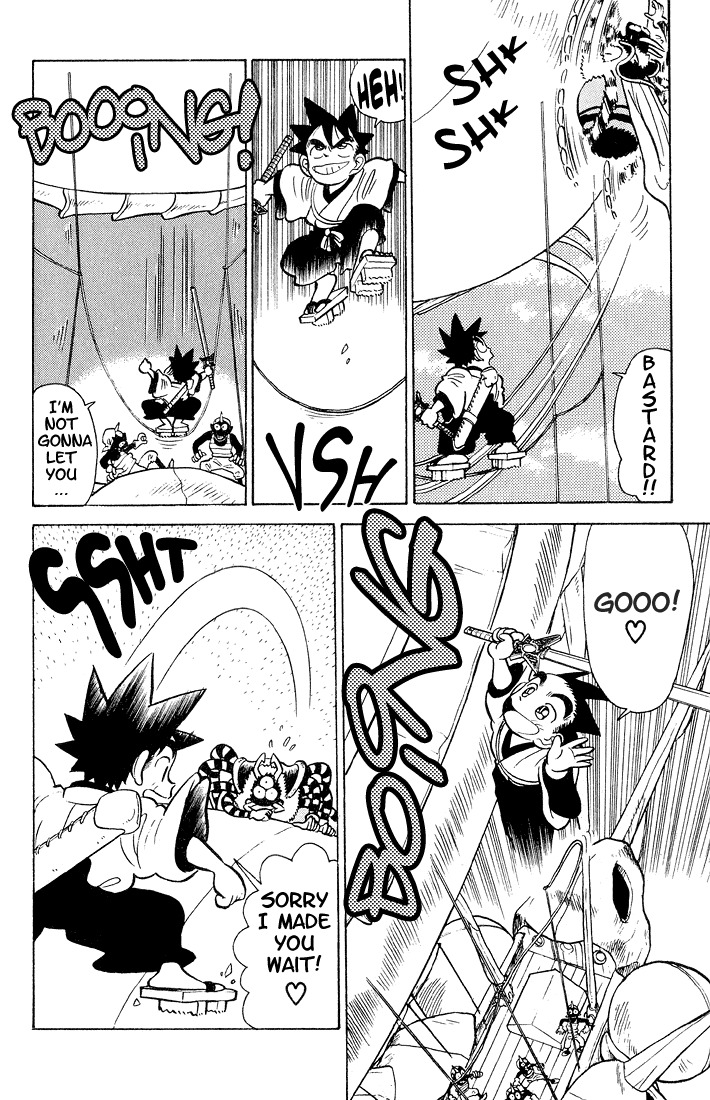 Yaiba Chapter 26 page 14 - Chapter 26: Catch Me If You Can