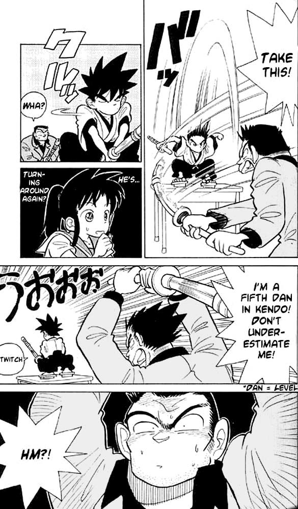 Yaiba Chapter 3 page 13 - Chapter 3: What's "School"?