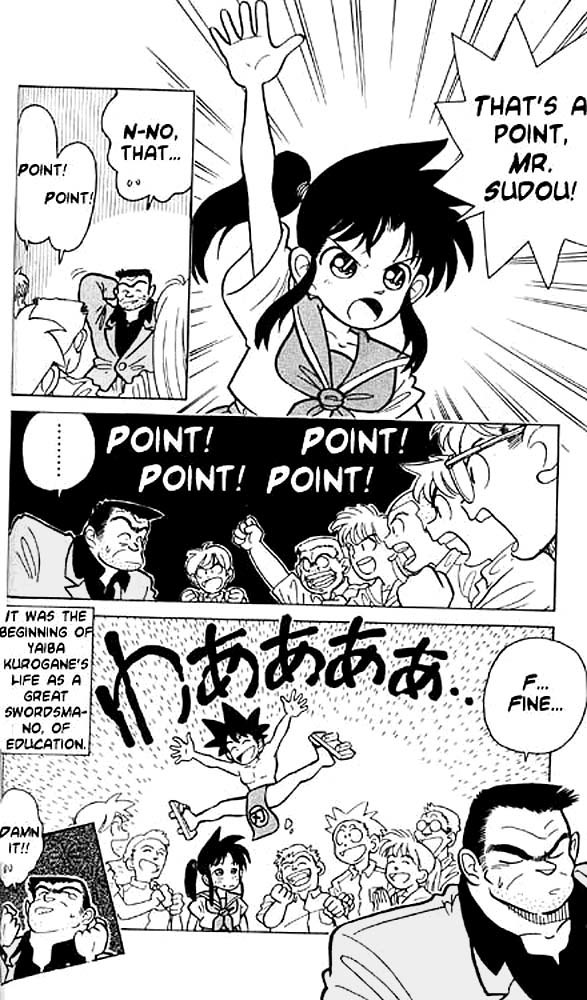 Yaiba Chapter 3 page 20 - Chapter 3: What's "School"?