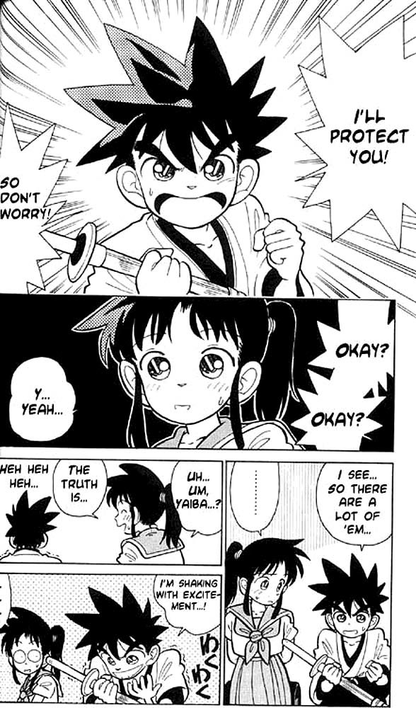 Yaiba Chapter 3 page 6 - Chapter 3: What's "School"?