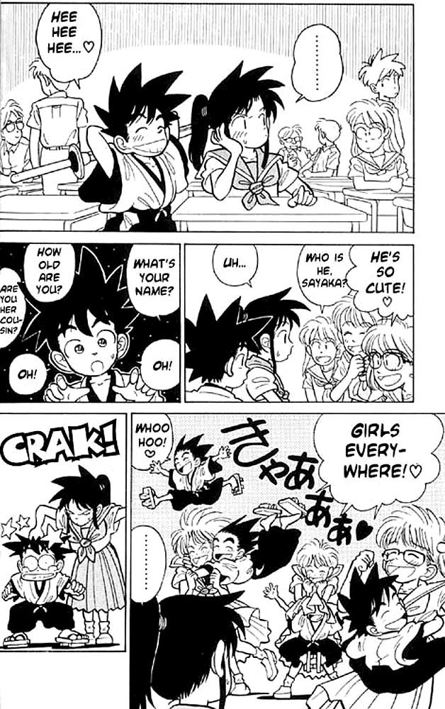 Yaiba Chapter 3 page 8 - Chapter 3: What's "School"?