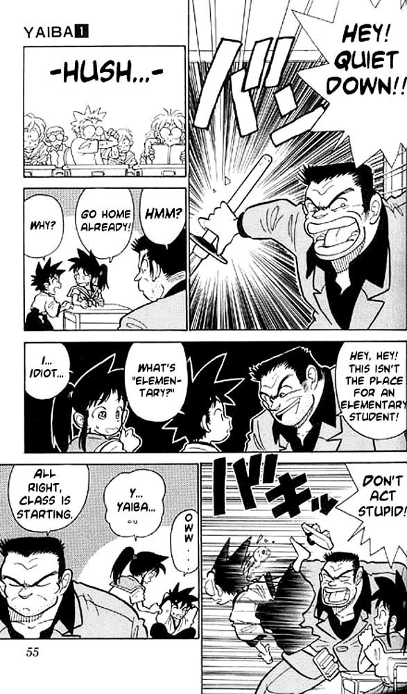 Yaiba Chapter 3 page 9 - Chapter 3: What's "School"?