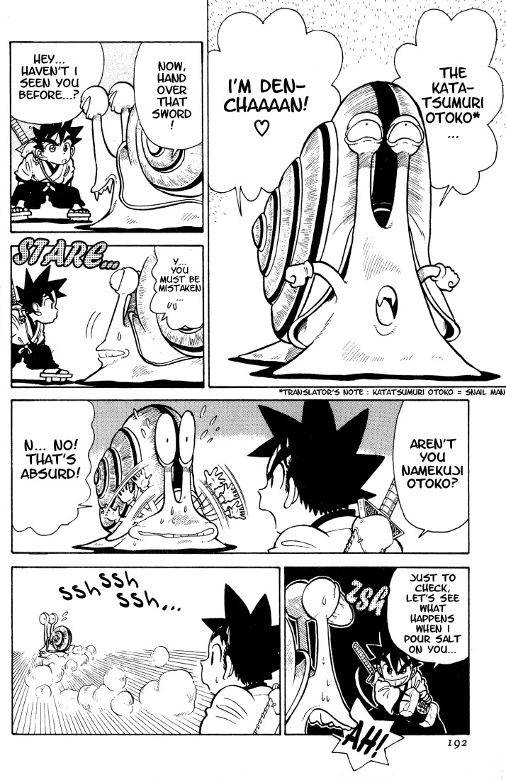 Yaiba Chapter 30 page 11 - Chapter 30: I'm Den-chan