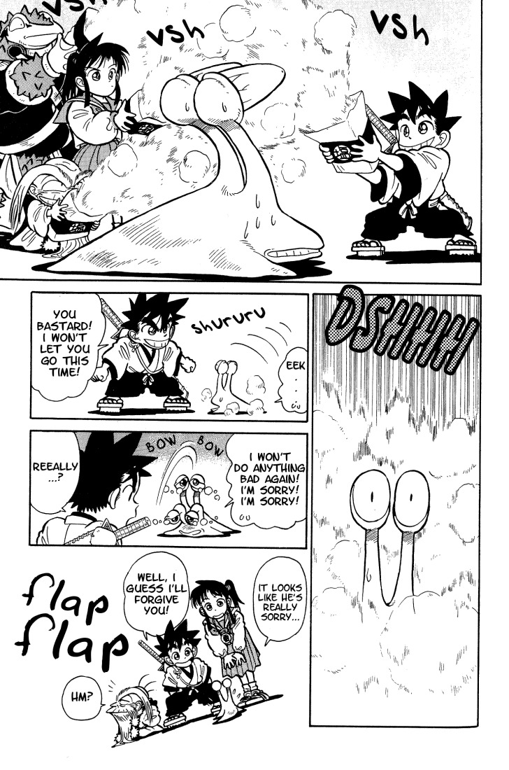 Yaiba Chapter 30 page 18 - Chapter 30: I'm Den-chan