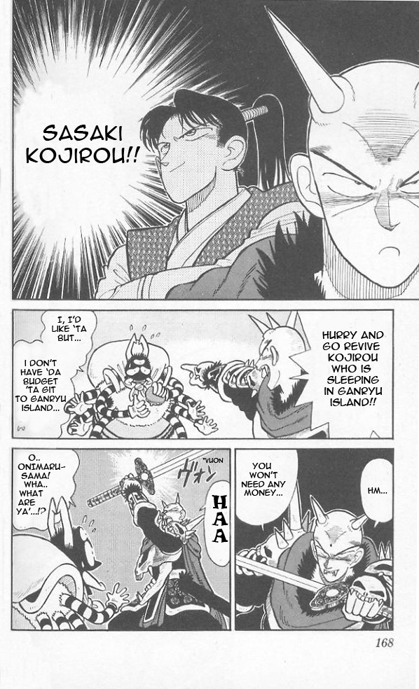Yaiba Chapter 39 page 4 - Chapter 39: Zombie Kojiro Revived