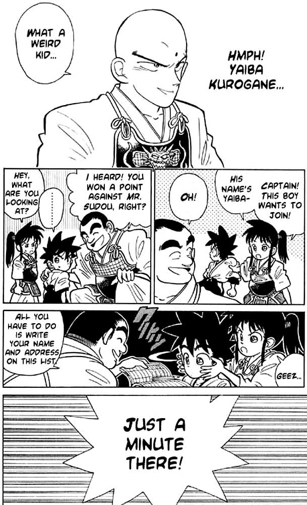Yaiba Chapter 4 page 12 - Chapter 4: Lots of Samurai