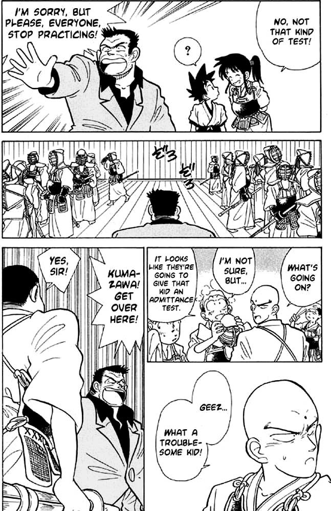 Yaiba Chapter 4 page 16 - Chapter 4: Lots of Samurai