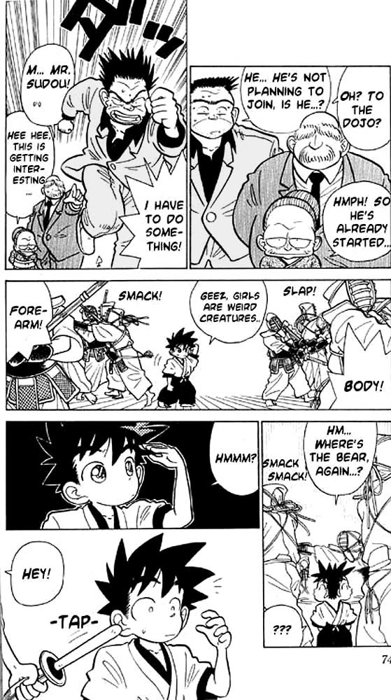 Yaiba Chapter 4 page 8 - Chapter 4: Lots of Samurai