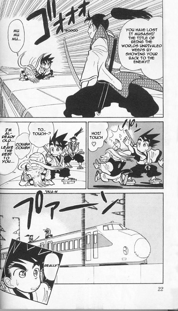Yaiba Chapter 40 page 20 - Chapter 40: Musashi vs. Kojirou