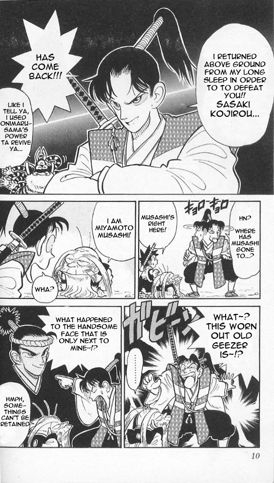 Yaiba Chapter 40 page 8 - Chapter 40: Musashi vs. Kojirou