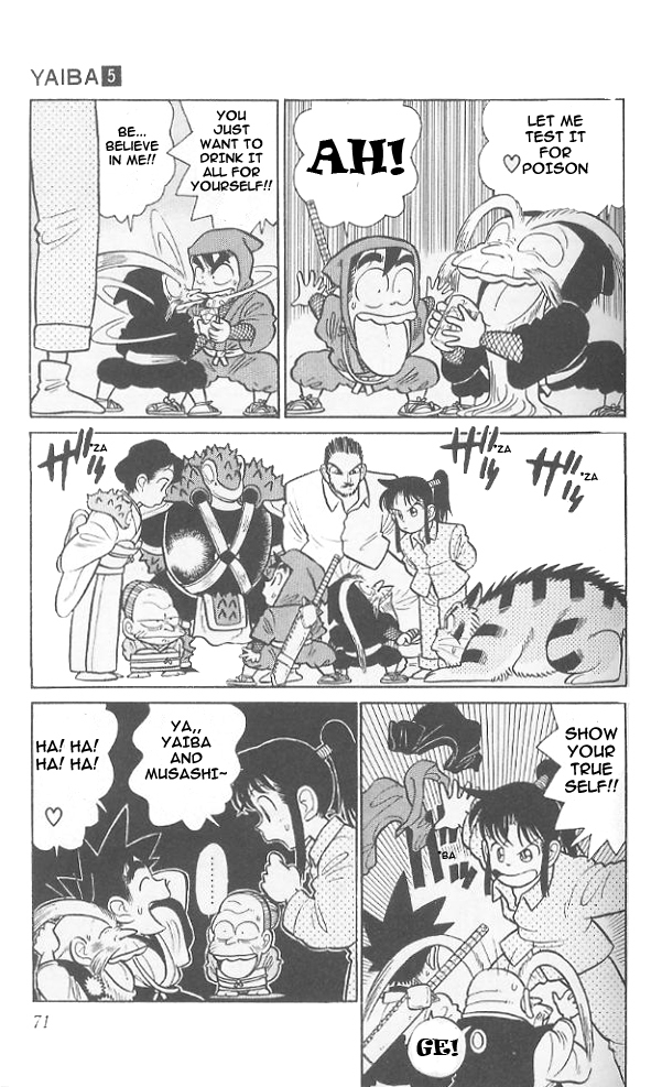 Yaiba Chapter 43 page 13 - Chapter 43: It's Training, Training