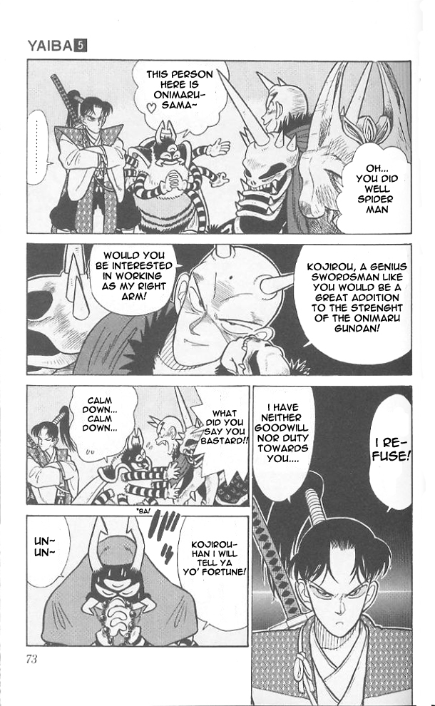 Yaiba Chapter 43 page 15 - Chapter 43: It's Training, Training