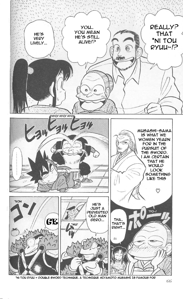 Yaiba Chapter 43 page 8 - Chapter 43: It's Training, Training