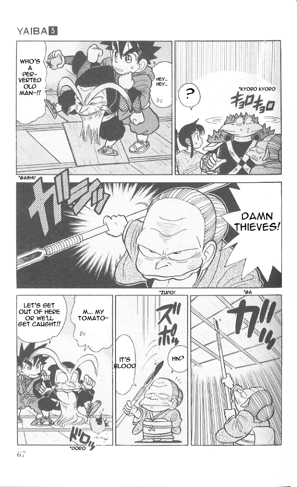 Yaiba Chapter 43 page 9 - Chapter 43: It's Training, Training