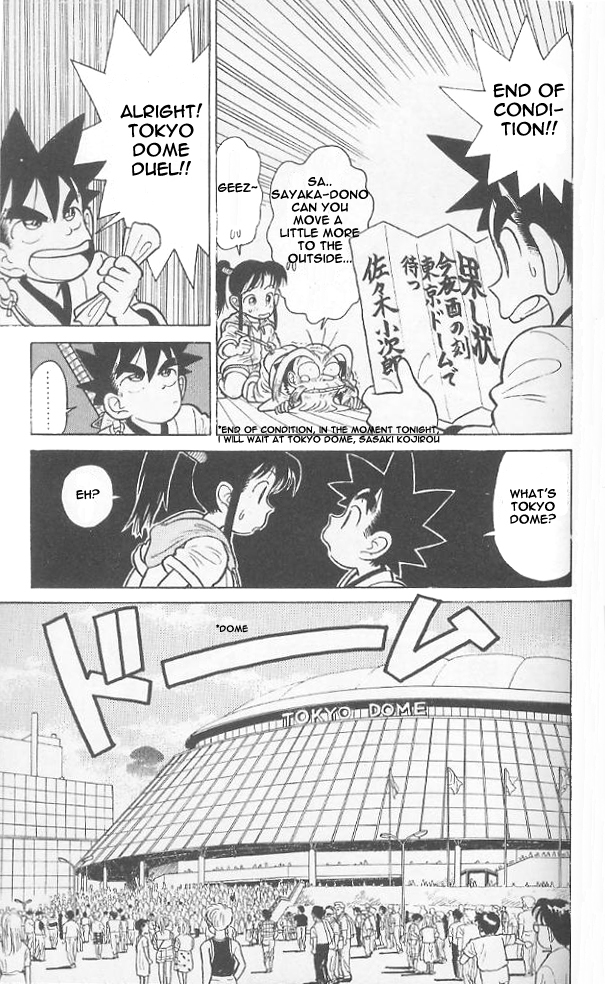 Yaiba Chapter 44 page 11 - Chapter 44: Great Battle in Tokyo Dome