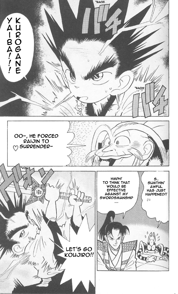 Yaiba Chapter 46 page 6 - Chapter 46: Raijin Power Again