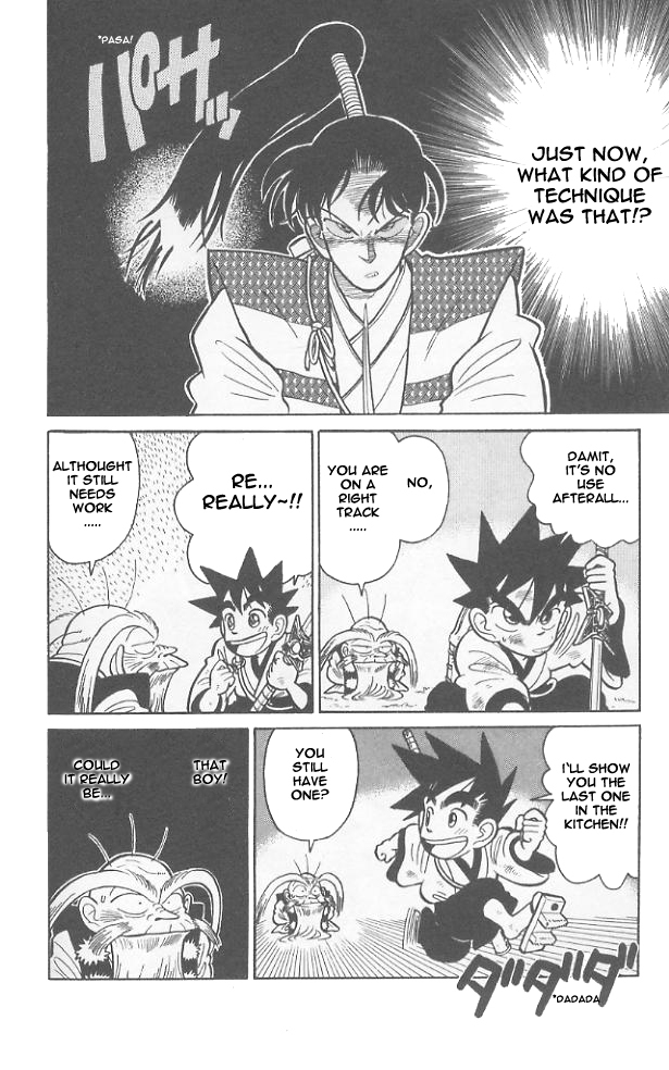 Yaiba Chapter 47 page 16 - Chapter 47: Birth of Kaminari Giri