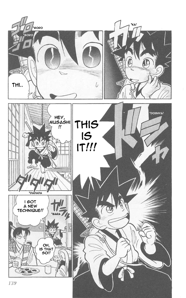 Yaiba Chapter 47 page 9 - Chapter 47: Birth of Kaminari Giri