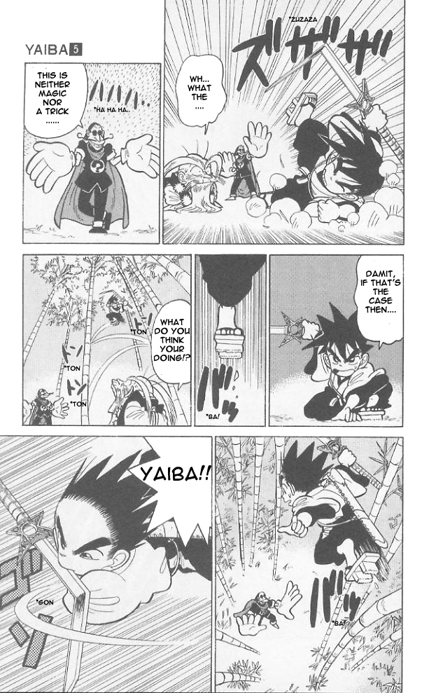 Yaiba Chapter 48 page 13 - Chapter 48: Mr. Onick's Sorcery