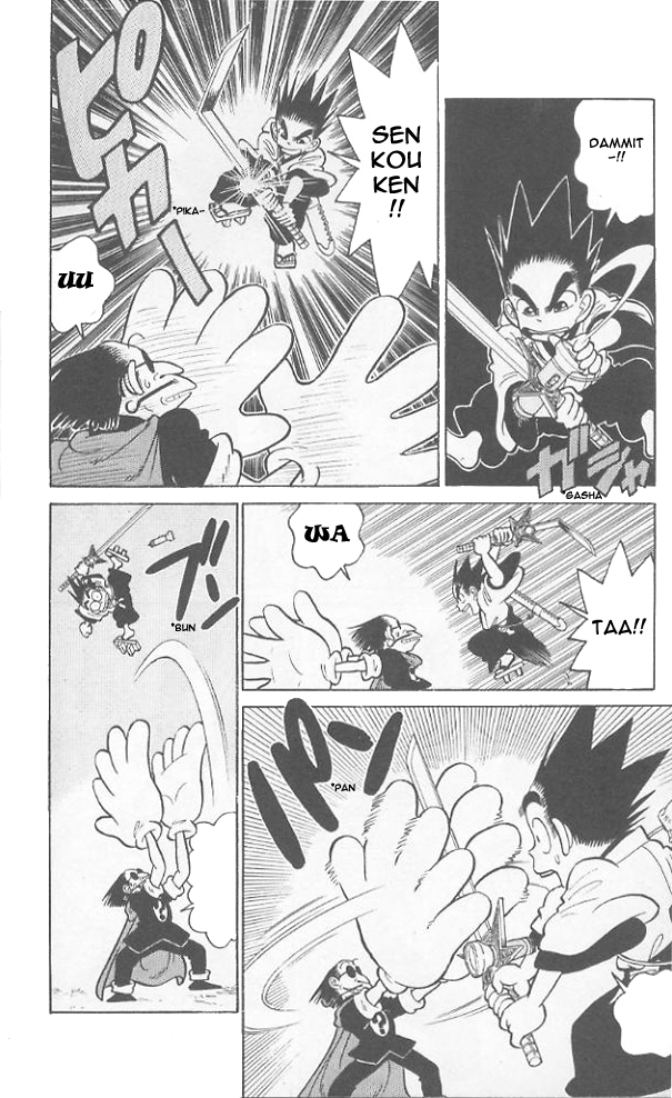 Yaiba Chapter 48 page 16 - Chapter 48: Mr. Onick's Sorcery