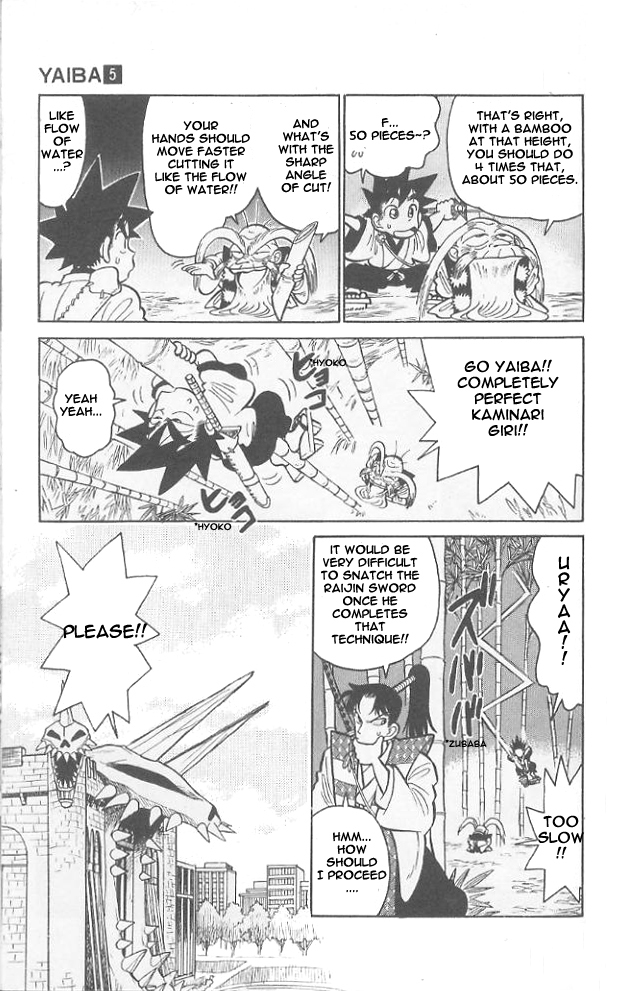 Yaiba Chapter 48 page 5 - Chapter 48: Mr. Onick's Sorcery