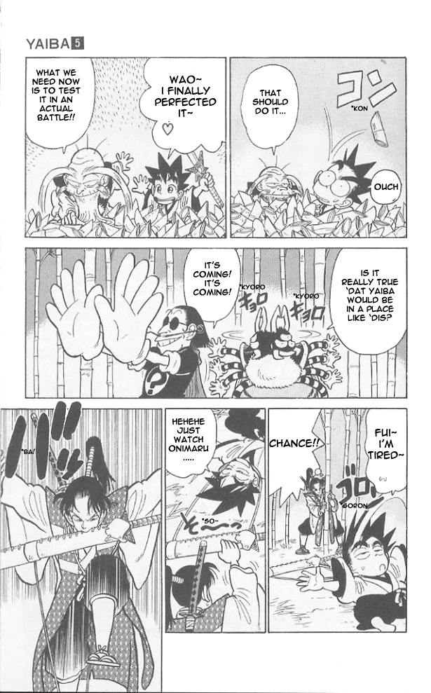 Yaiba Chapter 48 page 9 - Chapter 48: Mr. Onick's Sorcery