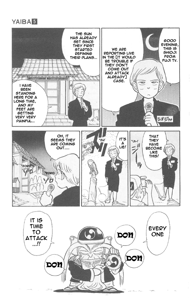 Yaiba Chapter 49 page 11 - Chapter 49: All Out Attack on Onimaru Castle