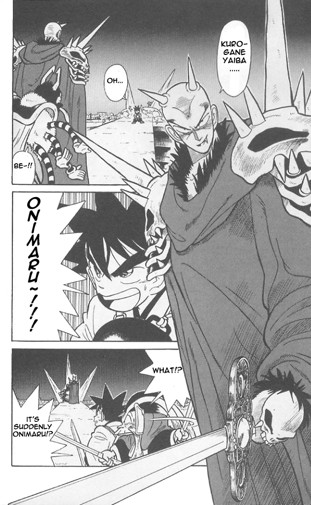 Yaiba Chapter 50 page 7 - Chapter 50: Intruders, Onimaru Castle