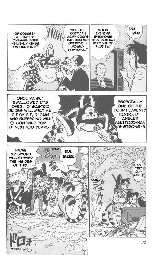 Yaiba Chapter 51 page 10 - Chapter 51: Onimaru's Four Heavenly Kings Appear