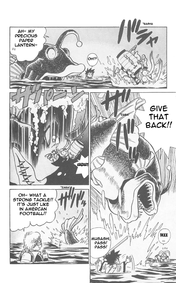Yaiba Chapter 52 page 10 - Chapter 52: Great Underwater Battle