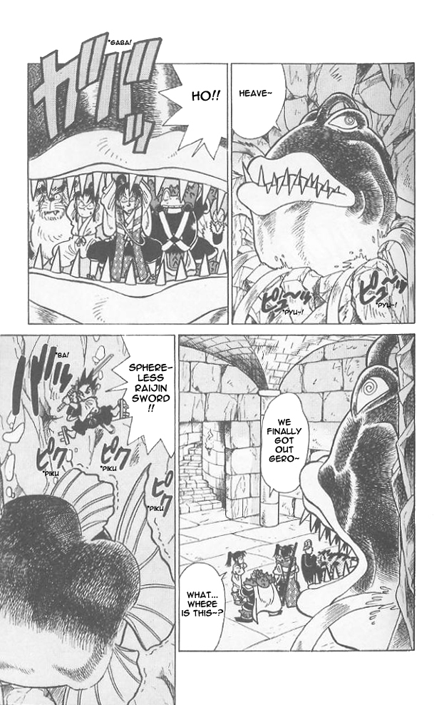 Yaiba Chapter 52 page 15 - Chapter 52: Great Underwater Battle