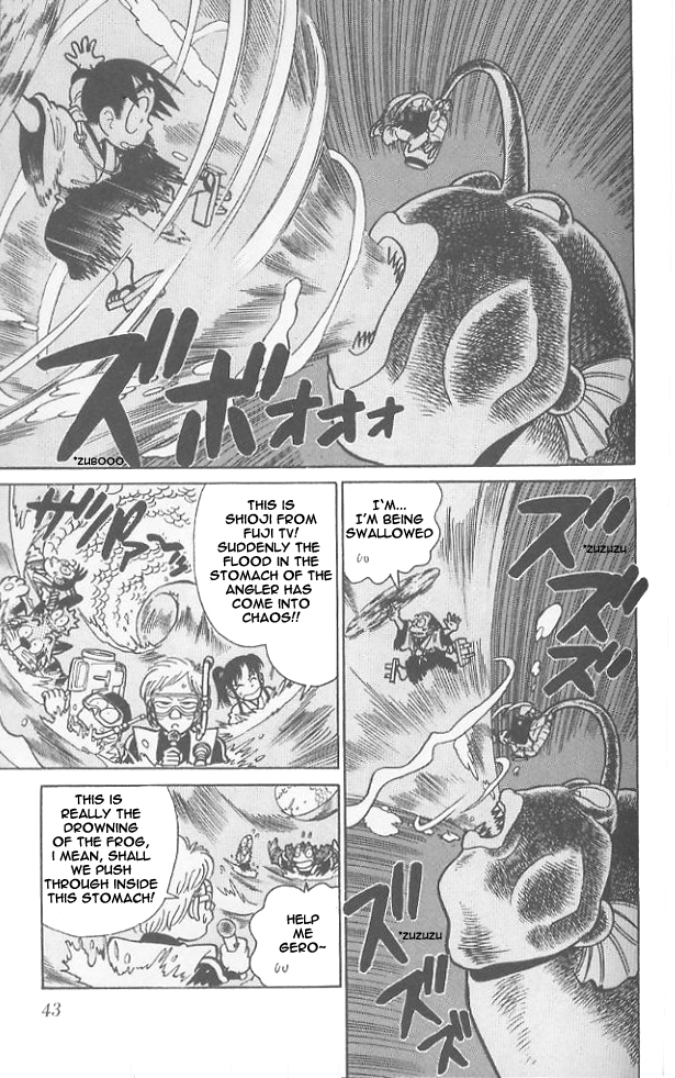 Yaiba Chapter 52 page 3 - Chapter 52: Great Underwater Battle