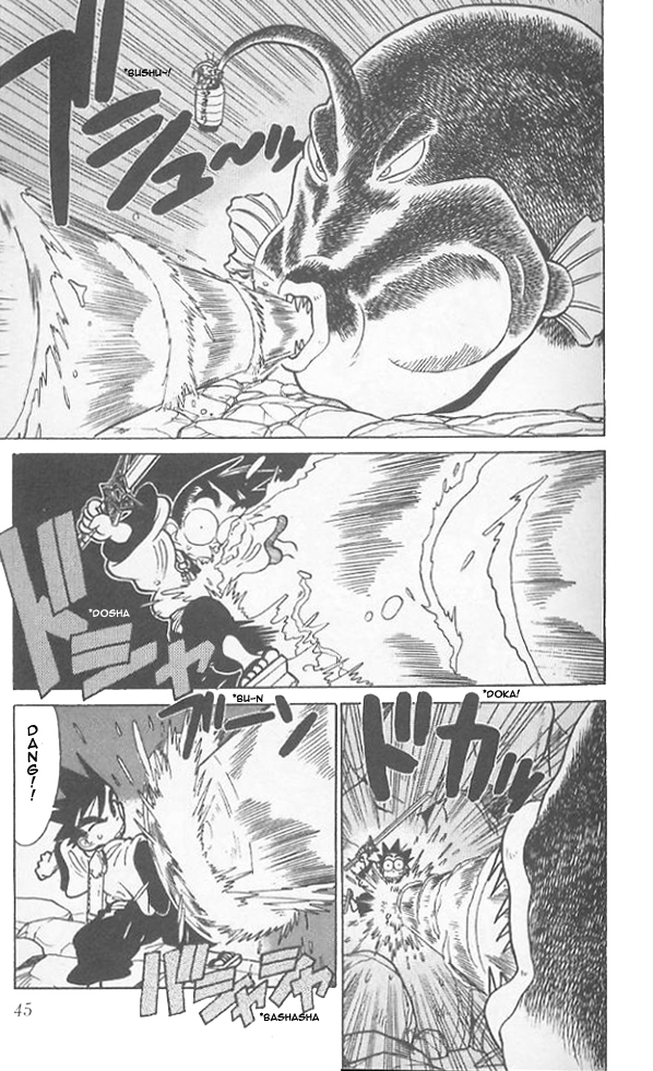 Yaiba Chapter 52 page 5 - Chapter 52: Great Underwater Battle