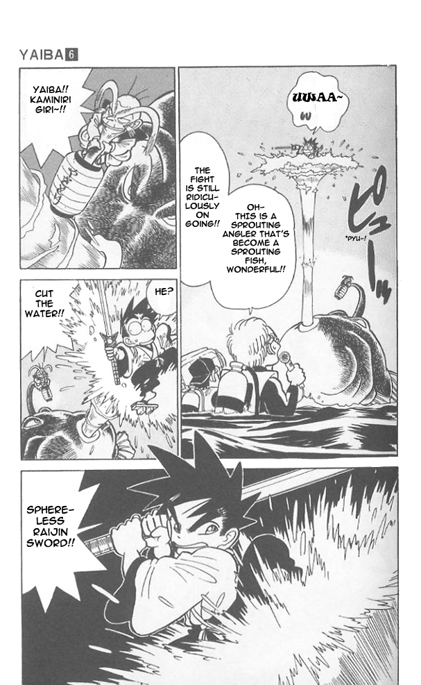 Yaiba Chapter 52 page 7 - Chapter 52: Great Underwater Battle