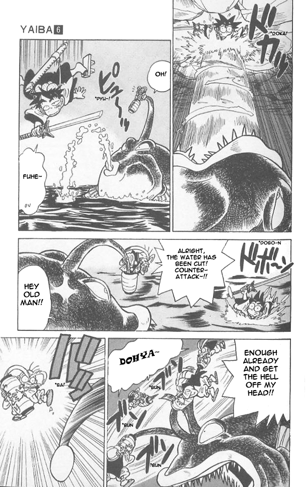 Yaiba Chapter 52 page 9 - Chapter 52: Great Underwater Battle