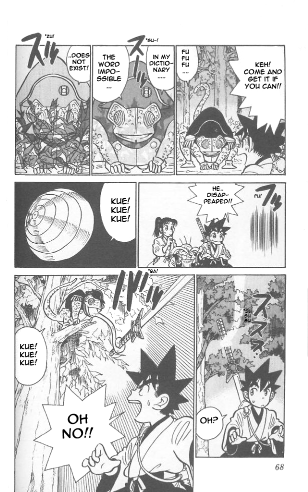 Yaiba Chapter 53 page 10 - Chapter 53: Invisible Strong Enemy