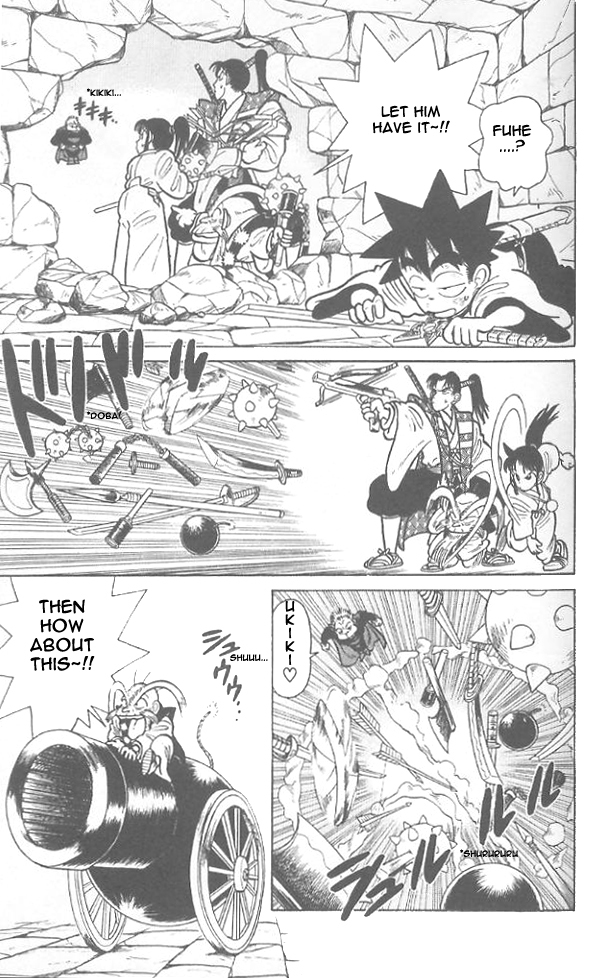 Yaiba Chapter 55 page 13 - Chapter 55: Suspiciously Strong Super Gorilla