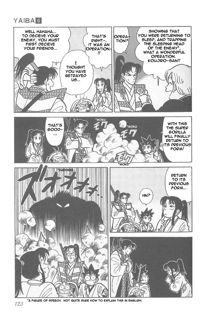 Yaiba Chapter 56 page 11 - Chapter 56: Pinch Escape Operation