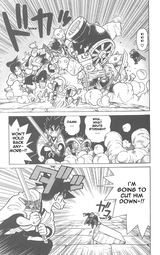 Yaiba Chapter 56 page 3 - Chapter 56: Pinch Escape Operation