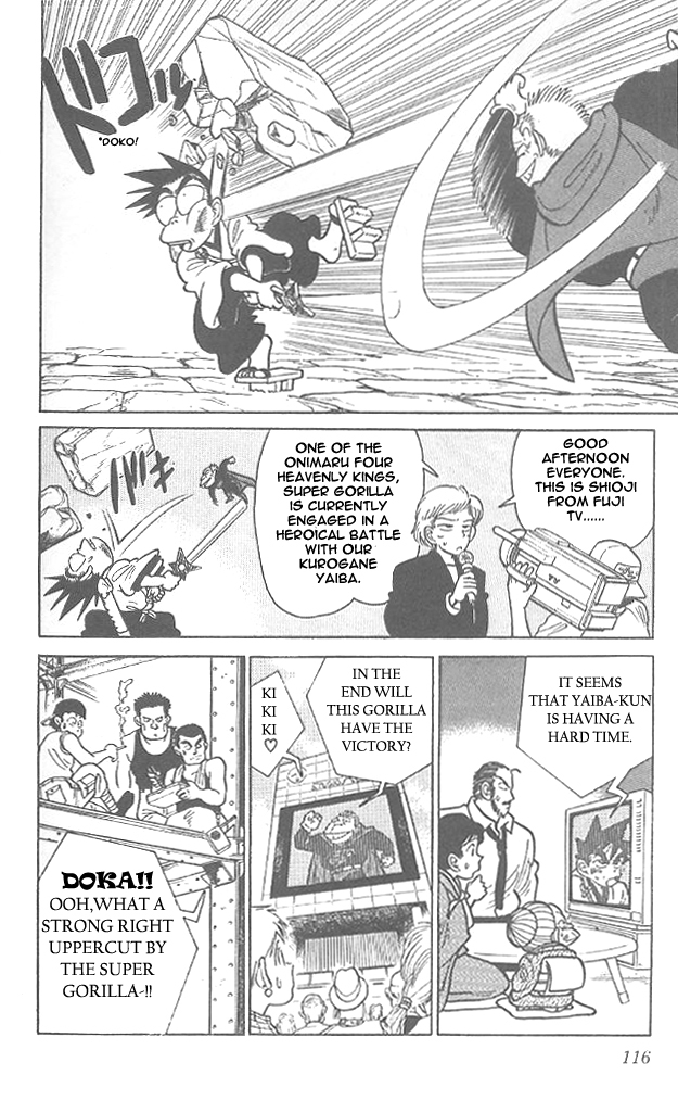 Yaiba Chapter 56 page 4 - Chapter 56: Pinch Escape Operation