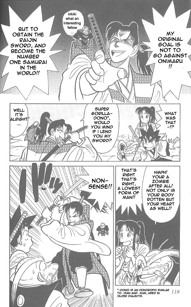 Yaiba Chapter 56 page 6 - Chapter 56: Pinch Escape Operation
