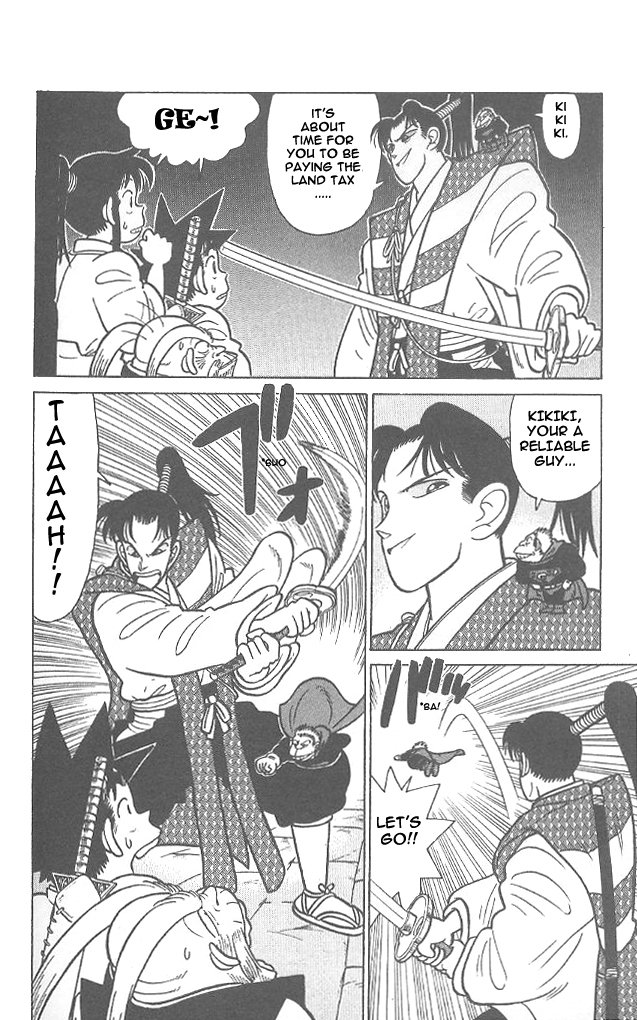 Yaiba Chapter 56 page 8 - Chapter 56: Pinch Escape Operation