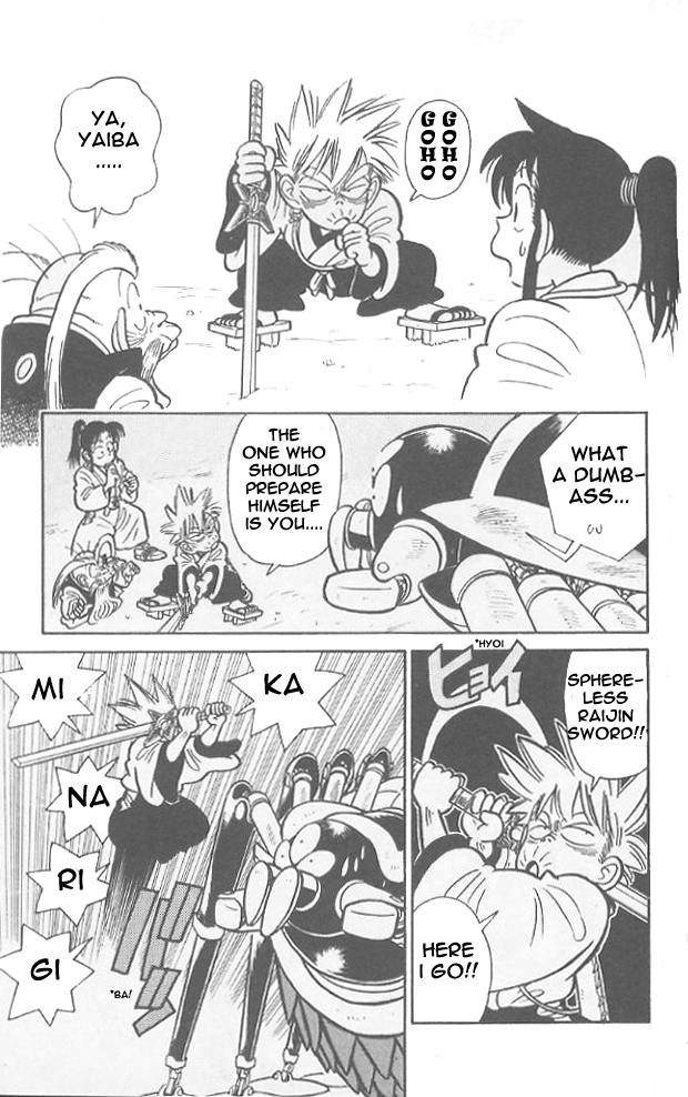Yaiba Chapter 59 page 12 - Chapter 59: Onimaru Castle's Last Battle