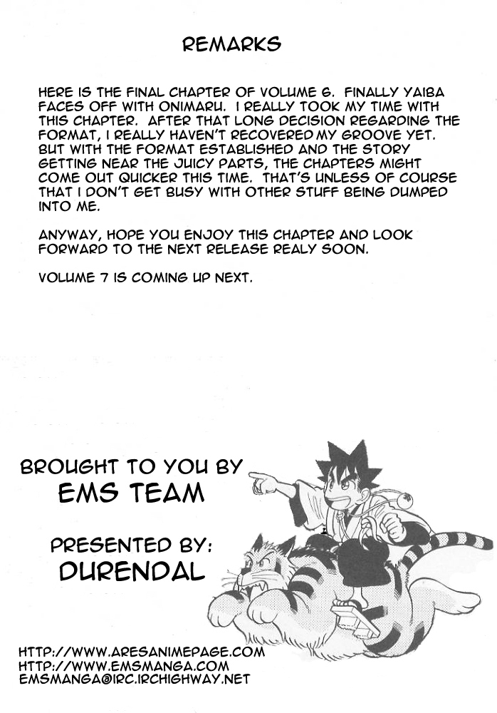 Yaiba Chapter 59 page 21 - Chapter 59: Onimaru Castle's Last Battle