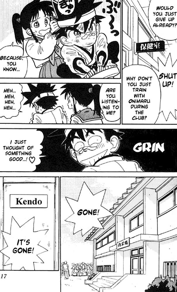 Yaiba Chapter 6 page 11 - Chapter 6: Stupid Onimaru