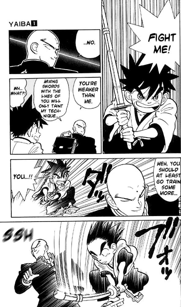Yaiba Chapter 6 page 9 - Chapter 6: Stupid Onimaru